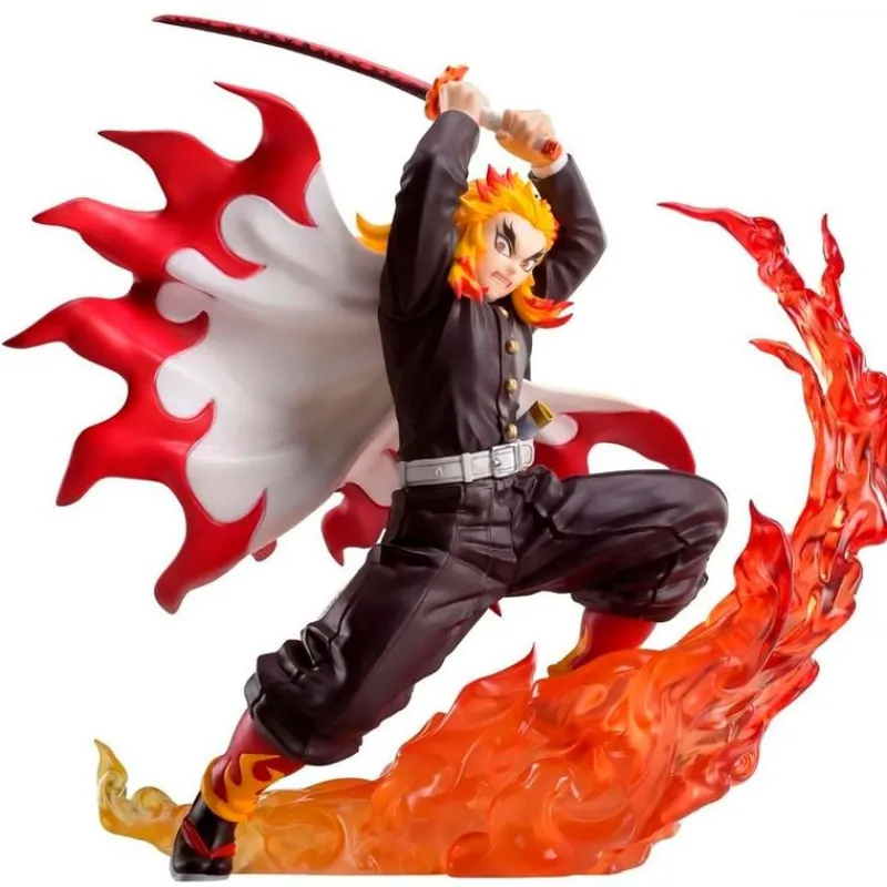 FURYU Figuras Anime|Halloween-Demon Slayer Figura Kyojuro Rengoku