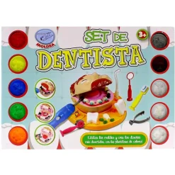 Dentista Plastelina 10 Botes Plastilina*DRIM DISCOUNT New