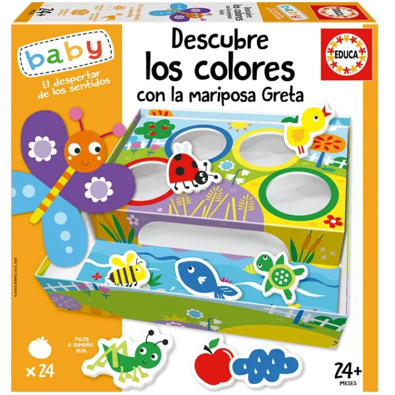 Descubre los Colores con la Mariposa Greta*EDUCA Sale