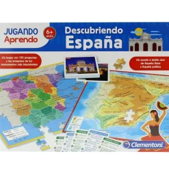 Descubriendo España Puzzle/Mapa Geográfico*CLEMENTONI Online