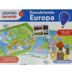 Descubriendo Europa Puzzle/Mapa Geográfico*CLEMENTONI Hot