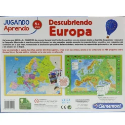 Descubriendo Europa Puzzle/Mapa Geográfico*CLEMENTONI Hot