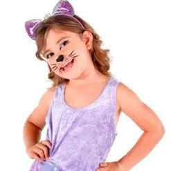 Diadema Gatita con Flores*RUBIE'S Hot