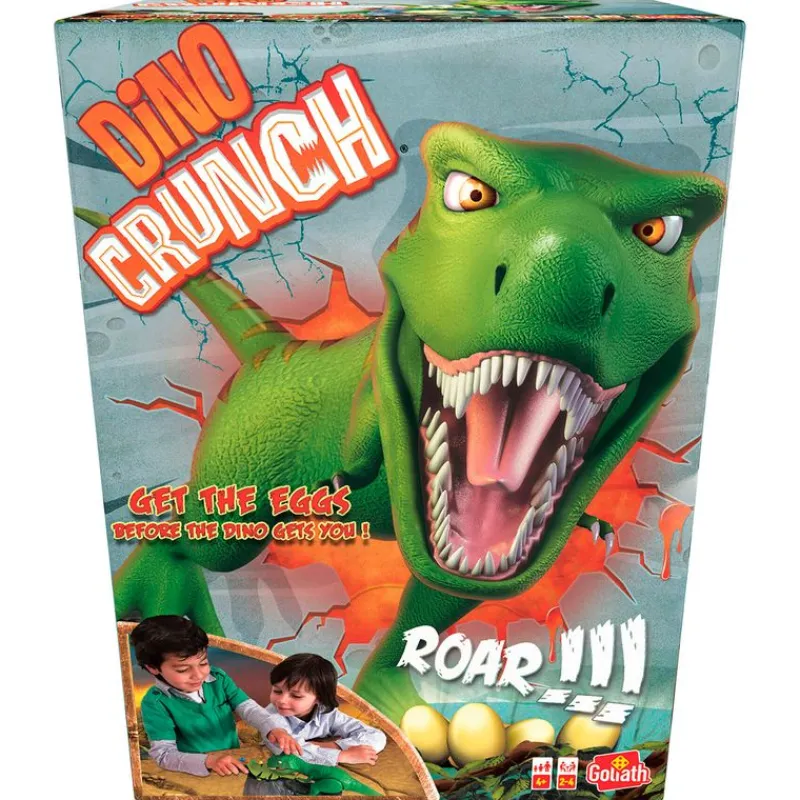 GOLIATH Juegos De Mesa-Dino Crunch Juego de Mesa