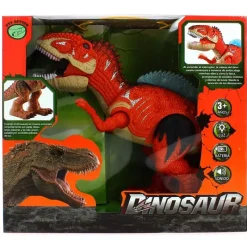 DRIM DISCOUNT Figuras Y Figuras De Acción-Dinosaurio Infantil con Sonido y Movimiento