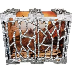 Dinosaurio Jaula con Branquiosaurio*DRIM DISCOUNT Sale