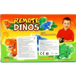 DRIM DISCOUNT Vehículos, Trenes Y Parkings-Dinosaurio Naranja R/C