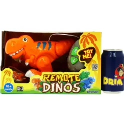 DRIM DISCOUNT Vehículos, Trenes Y Parkings-Dinosaurio Naranja R/C
