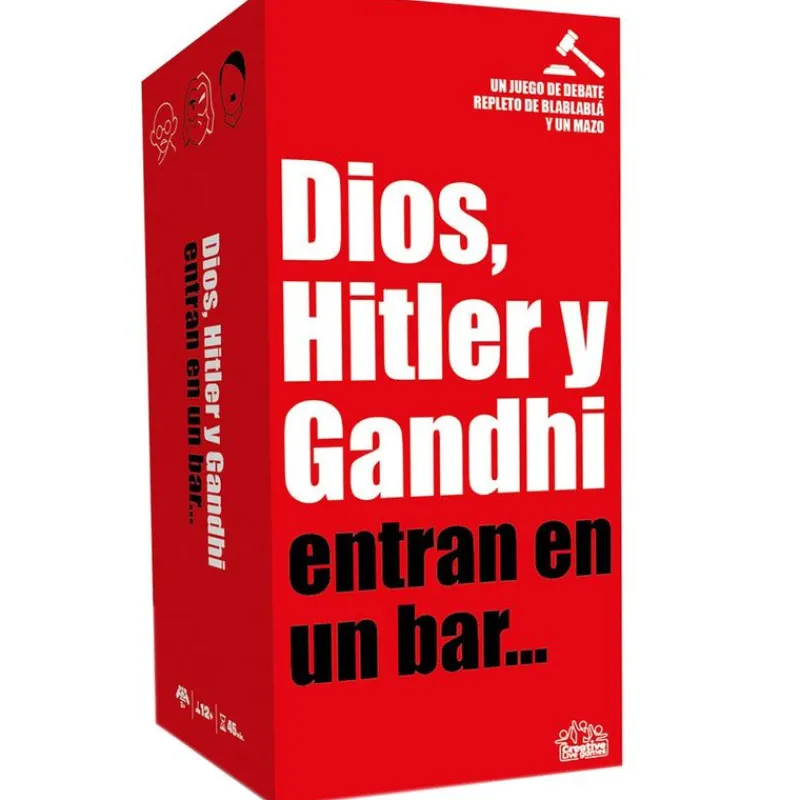 Dios, Hitler y Gandhi Entran en un Bar Juego Mesa +18*SELECCION DRIM Discount