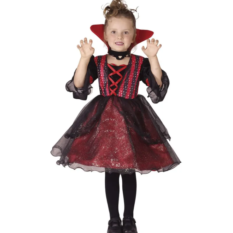 DRIM DISCOUNT Disfraces Y Complementos|Disfraces Y Complementos-Disfraz de Vampiresa Infantil
