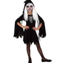 RUBIE'S Halloween-Disfraz Esquelita Encapuchada