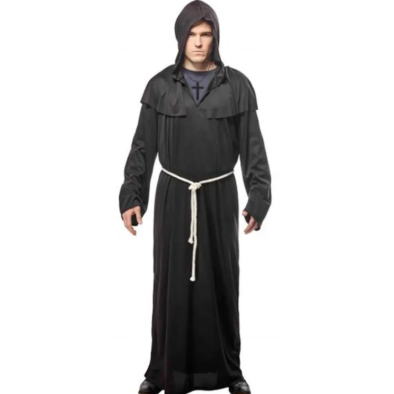 RUBIE'S Halloween-Disfraz Monje Tenebroso Adulto
