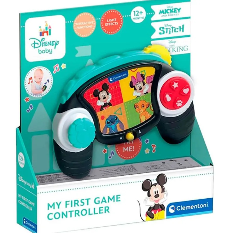 CLEMENTONI Primera Infancia Y Preescolar-Disney Baby Mando Consola Infantil