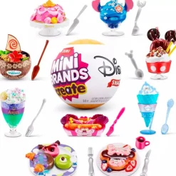 ZURU Manualidades-Disney Mini Brands Create Snacks Bola Sorpresa