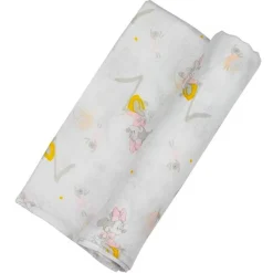 INTERBABY Ropa De Cuna-Disney Minnie Mouse Muselina Bambú