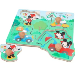 COLOR BABY Juegos De Madera-Disney Puzzle de Madera