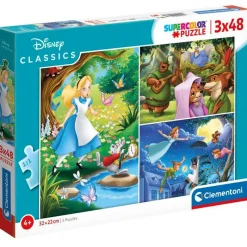 Disney Puzzle 3x48 Piezas*CLEMENTONI New
