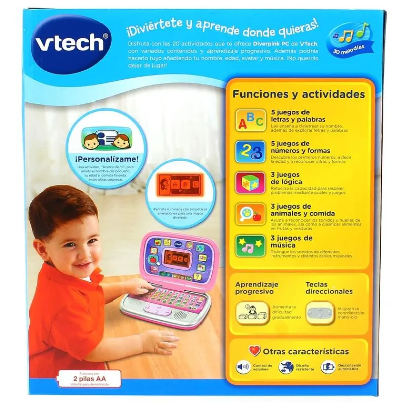 Diverpink PC Ordenador Educativo*VTECH Hot