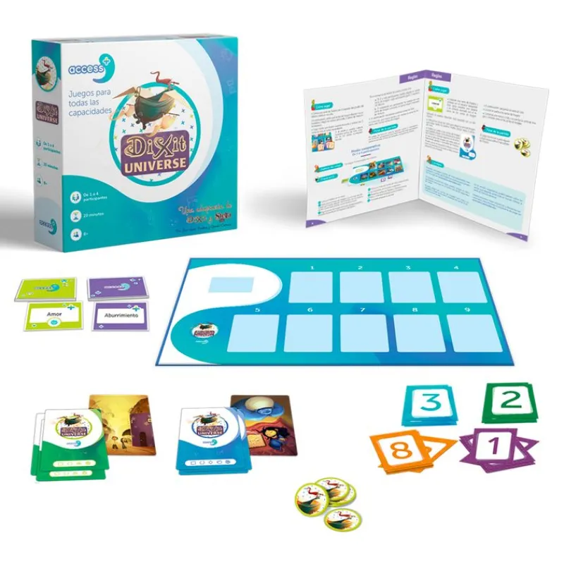 ASMODEE Amigos Y Familia-Dixit Universe Acess+ Juego Mesa