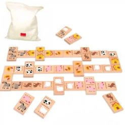 GOULA Juegos Y Juguetes Educativos-Dominó Granja