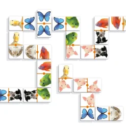 DISET Juegos Y Juguetes Educativos-Dominó Photo Animales