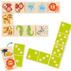 Dominó Selva Reversible Madera*GOULA New