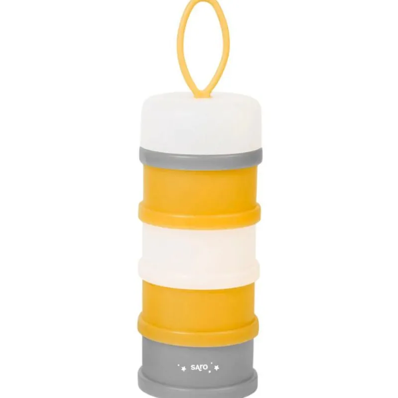 Dosificador 4 tomas apilable Mostaza*SARO