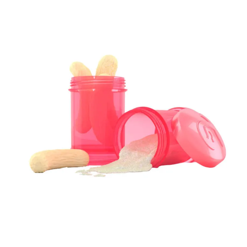 TWISTSHAKE Complementos De Alimentación-Dosificador leche polvo 2 x 100ml Coral