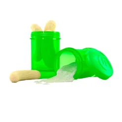 Dosificador leche polvo 2 x 100ml Verde*TWISTSHAKE New