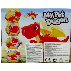 DRIM DISCOUNT Electrónicos-Dragón Infantil con Sonido y Movimiento