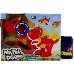 DRIM DISCOUNT Electrónicos-Dragón Infantil con Sonido y Movimiento