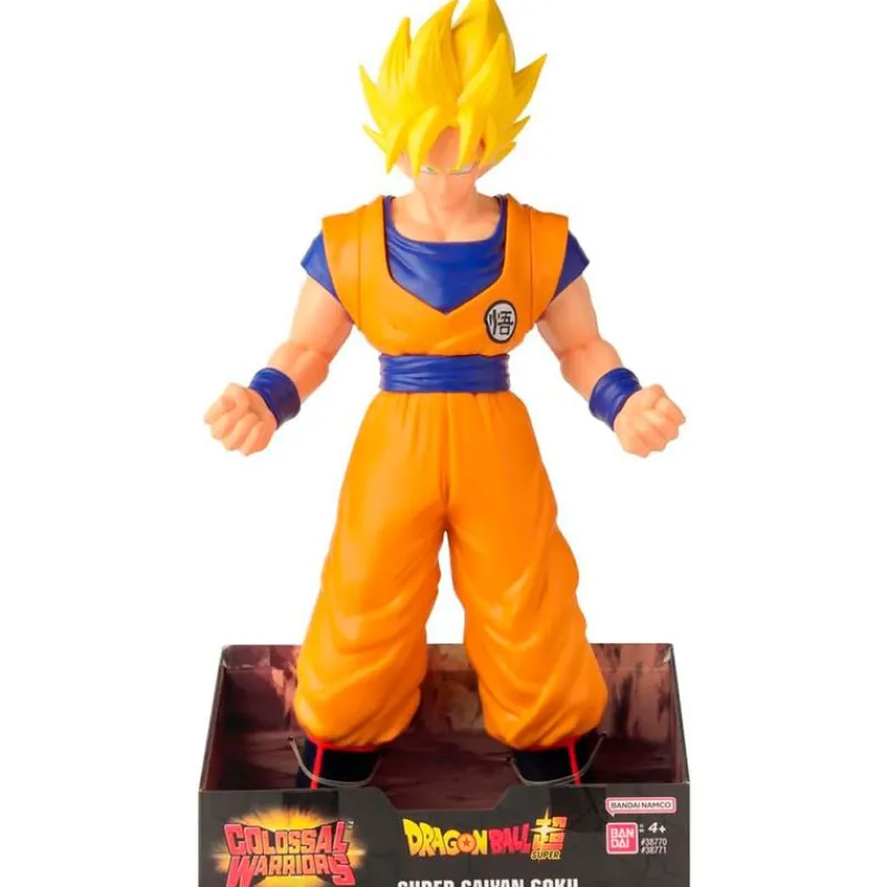 BANDAI Figuras Y Figuras De Acción-Dragon Ball Colossal Warriors Super Saiyan Goku