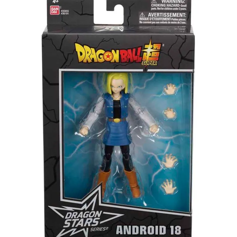 BANDAI Figuras Y Figuras De Acción-Dragon Ball Dragon Stars Figura Androide 18
