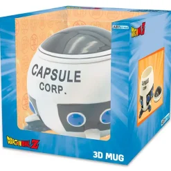 ABYSSE Otros Merchandising-Dragon Ball Taza Cerámica Capsule Corp