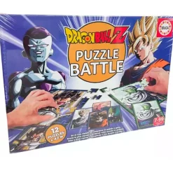 EDUCA Puzzles Y Construcciones|Juegos De Mesa-Dragon Ball Z Puzzle Battle 12x42
