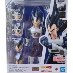 TAMASHII NATIONS Figuras Anime-Dragon Ball Z SH Figuarts Old Battle Clothes Vegeta