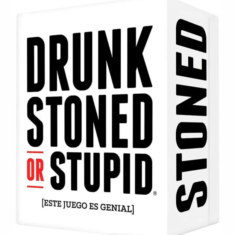 ASMODEE Juegos Para Adultos-Drunk Stoned Or Stupid Juego Cartas +18