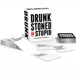 ASMODEE Juegos Para Adultos-Drunk Stoned Or Stupid Juego Cartas +18
