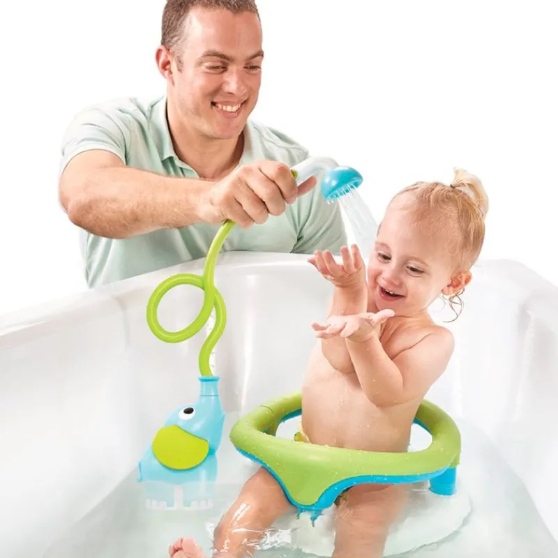 YOOKIDOO Juguetes De Baño-Ducha Baño Elefante Rosa