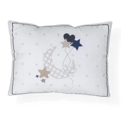 INTERBABY Ropa De Cuna-Edredón + Protector + Cojín Amorosos Beige