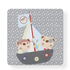 Edredón + Protector + Cojín Pirata*INTERBABY Discount