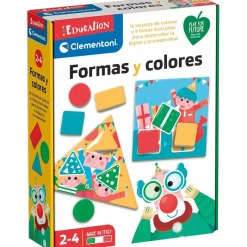 CLEMENTONI Juegos Y Juguetes Educativos-Education Formas y Colores