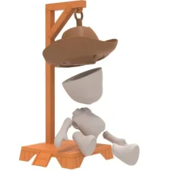 BIZAK Juegos De Mesa-El Ahorcado Mike Juego Mesa