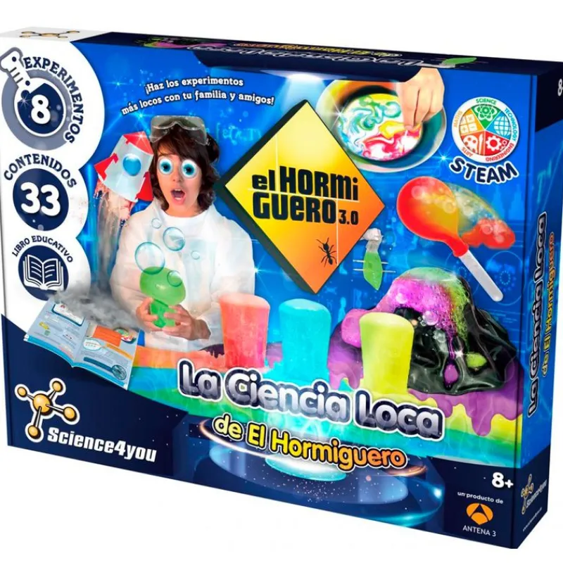 SCIENCE 4 YOU Juegos Y Juguetes Educativos-El Hormiguero Ciencia Loca