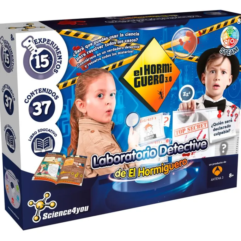 SCIENCE 4 YOU Juegos Y Juguetes Educativos-El Hormiguero Laboratorio Detective