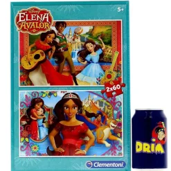 Elena de Ávalor Puzzle 2 x 60 Piezas*CLEMENTONI
