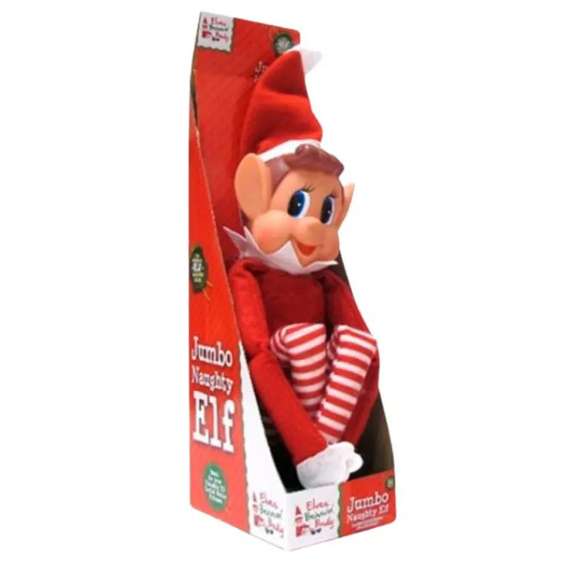TOYS AND FACTORY Primera Infancia Y Preescolar-Elfo Navidad Travieso 60 cm Jumbo Surtido