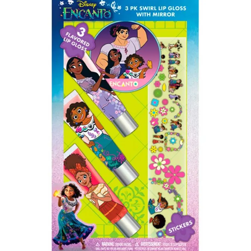 SELECCION DRIM Juegos Y Juguetes De Imitación-Encanto Pack Brillos de Labios con Espejo