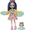 MATTEL Muñecas-Enchantimals City Tails Prita Parakeet & Flutter
