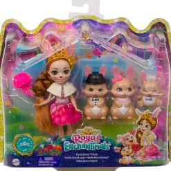Enchantimals Royals Brystal Bunny & Familia*MATTEL Outlet